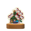 Decorative Christmas Tree Night Light - handmade
