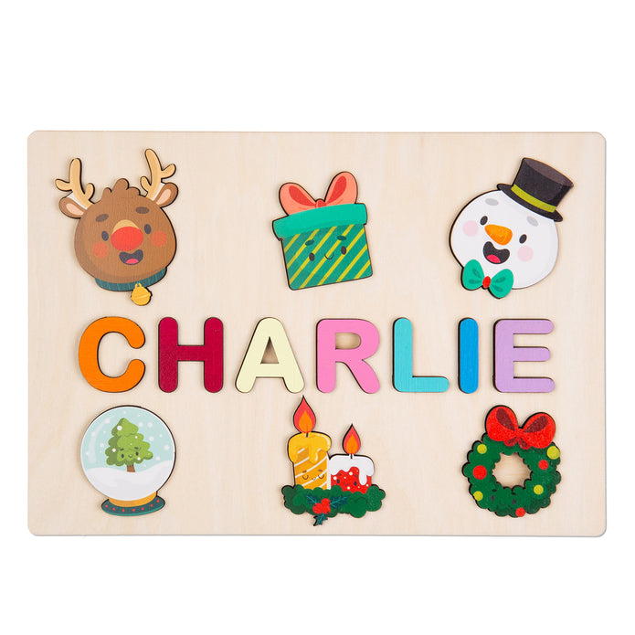 Personalised Wooden Name Puzzle - handmade