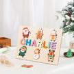 Personalised Wooden Christmas Puzzle - handmade