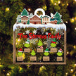 Custom Acrylic Family Ornament - handmade