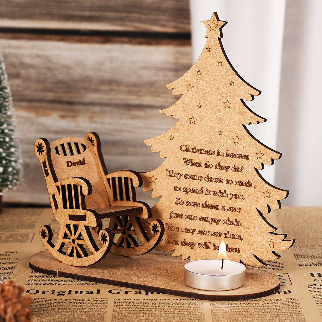 Personalised Memorial Christmas Ornament - handmade