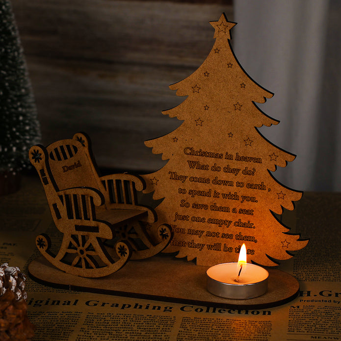 Personalised Memorial Christmas Ornament - handmade