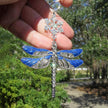 Personalised Dragonfly Christmas Ornament - handmade