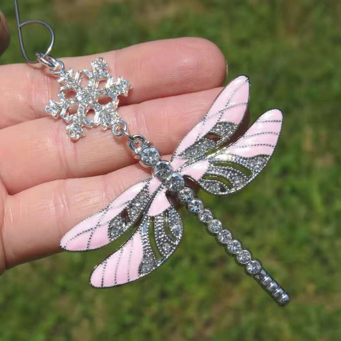 Personalised Dragonfly Christmas Ornament - handmade