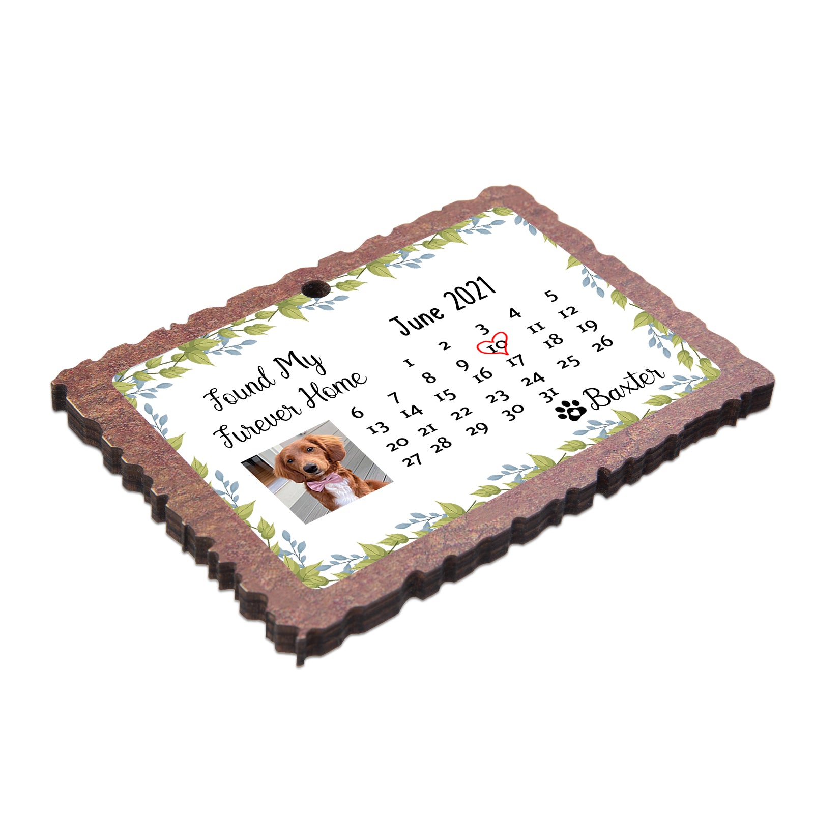 Custom Wooden Christmas Ornament - handmade