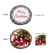 Christmas Decoration Custom Photo Ornament - handmade