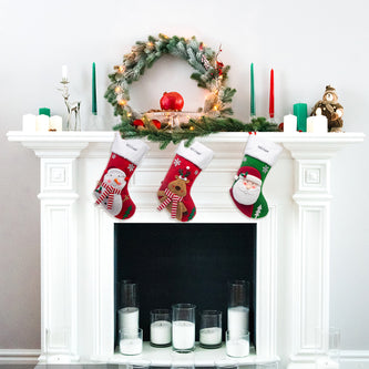 Custom Name Christmas Sock - handmade