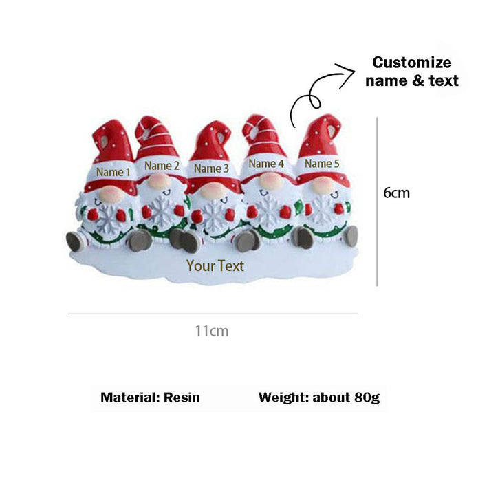 Custom Christmas Pendant - handmade