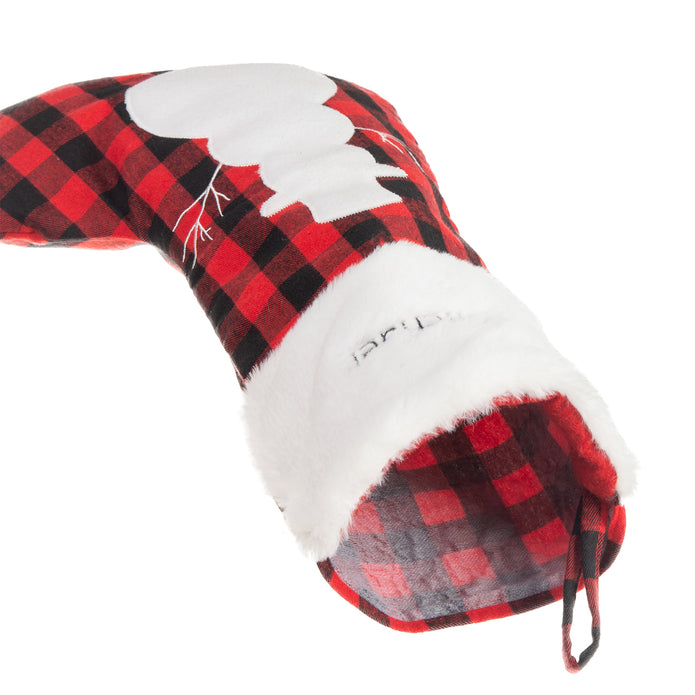 Custom Name Christmas Sock - handmade