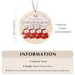 Custom Name Christmas Sock Ornament - handmade
