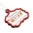 Custom Name Christmas Ornament - handmade