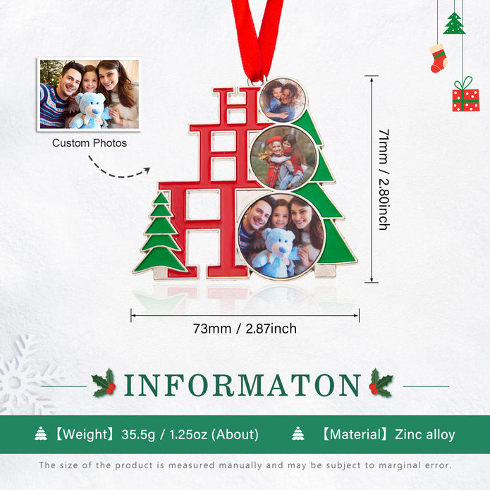 Custom Christmas Ornament - handmade