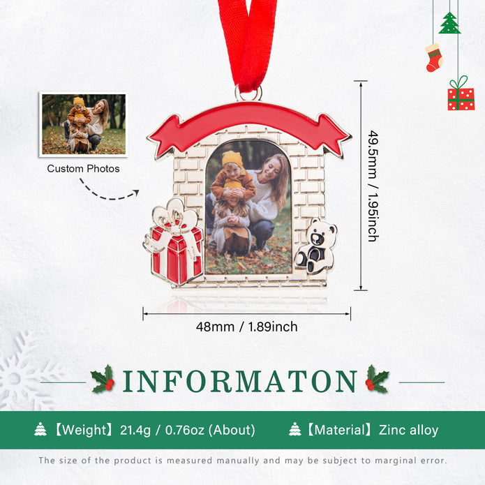 Custom Christmas Ornament - handmade