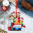 Custom Name Christmas Ornament - handmade