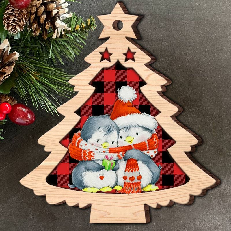 Custom Christmas Tree Ornament - handmade