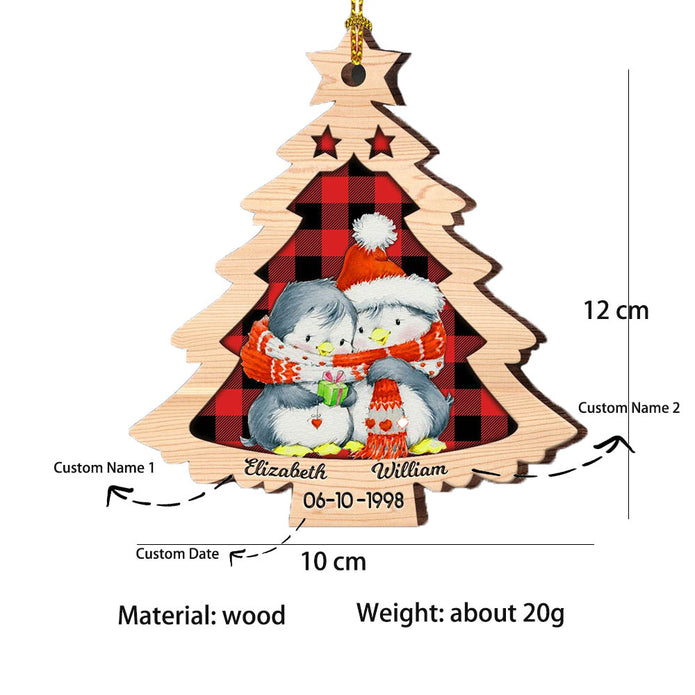 Custom Christmas Tree Ornament - handmade