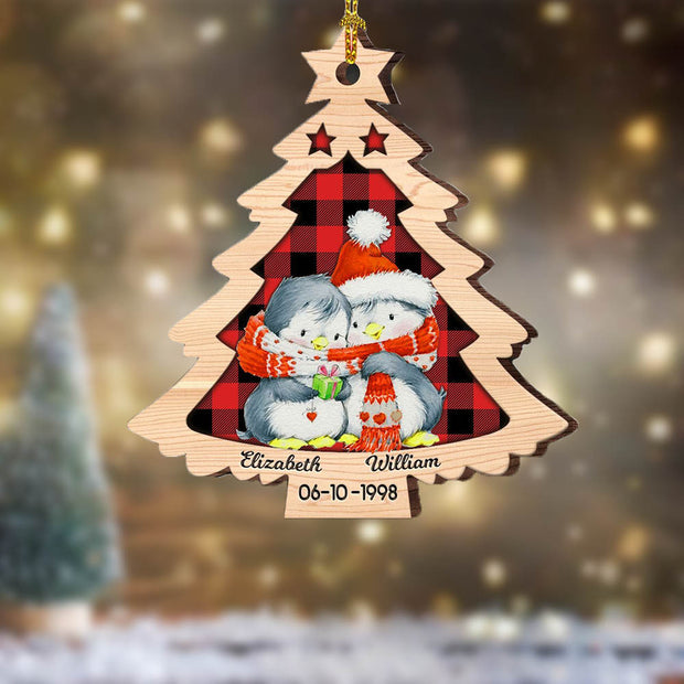 Custom Christmas Tree Ornament - handmade