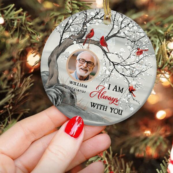 Custom Photo Christmas Ornament - handmade