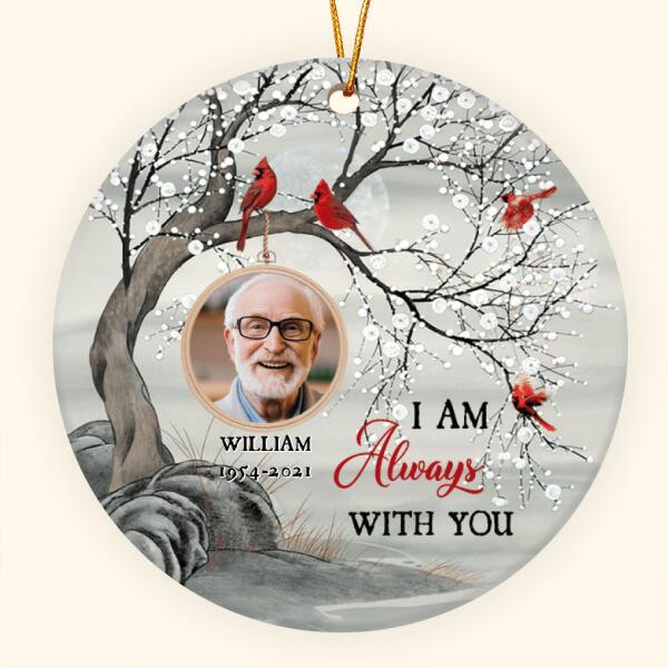 Custom Photo Christmas Ornament - handmade