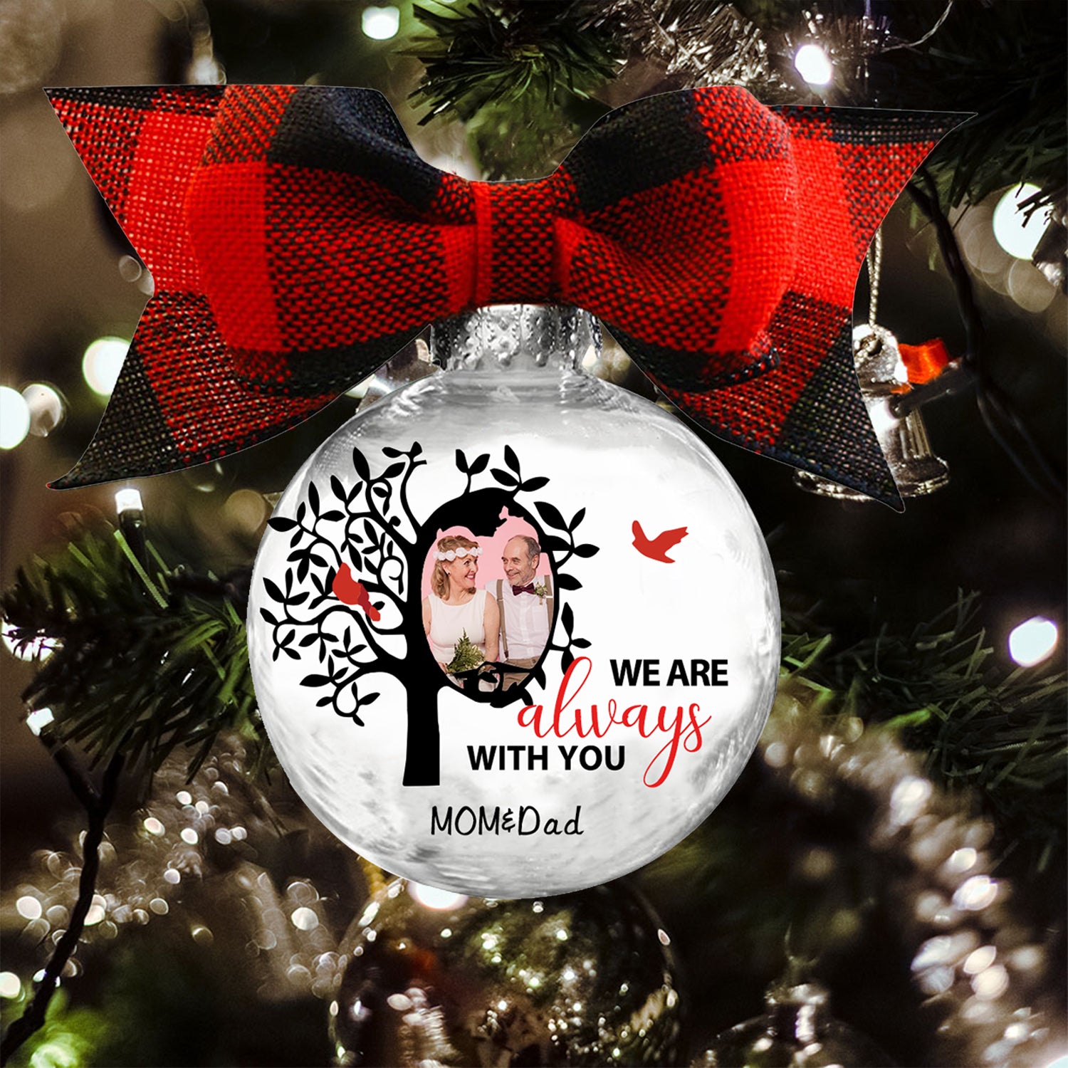 Custom Photo Ornament - handmade