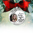 Custom Photo Christmas Ornament - handmade
