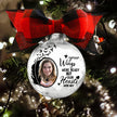 Custom Photo Christmas Ornament - handmade