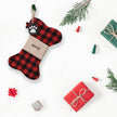 Custom Name Bone Christmas Ornament - handmade