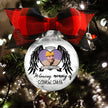 Custom Photo Christmas Ornament - handmade