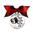 Custom Photo Christmas Ornament - handmade