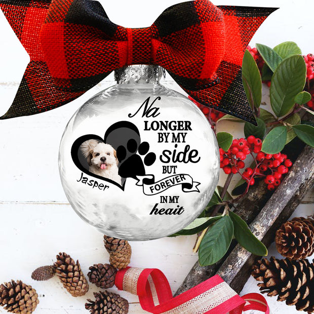 Custom Photo Christmas Ornament - handmade