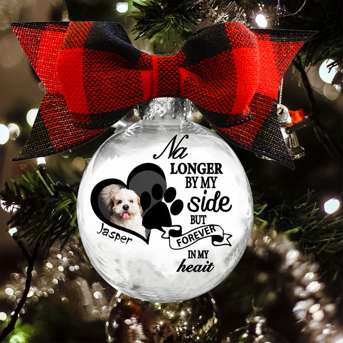 Custom Photo Christmas Ornament - handmade