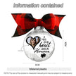 Custom Photo Christmas Ornament - handmade