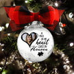Custom Photo Christmas Ornament - handmade
