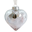 Custom Photo Heart Bottle Ornament - handmade