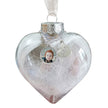 Custom Photo Heart Bottle Ornament - handmade
