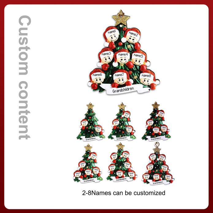 Christmas Decoration Custom Christmas Tree Ornament - handmade