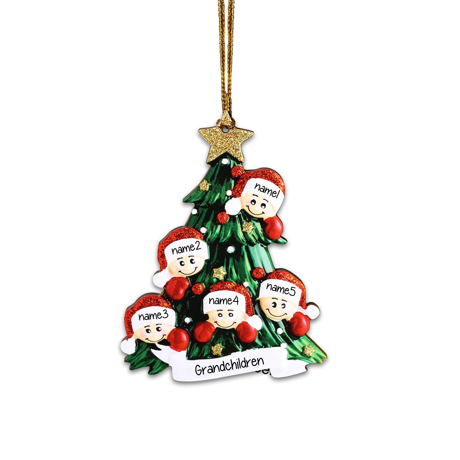 Christmas Decoration Custom Christmas Tree Ornament - handmade