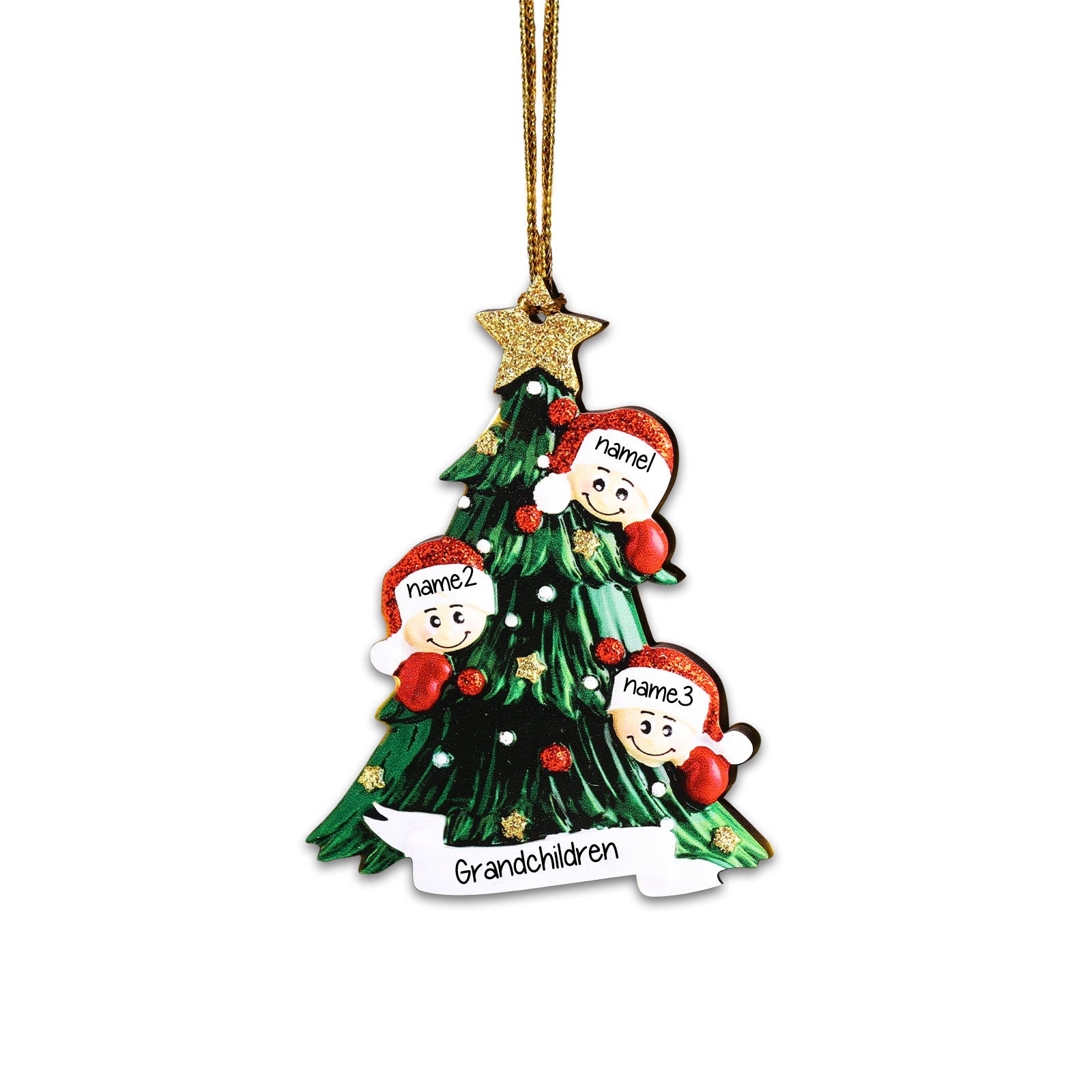 Christmas Decoration Custom Christmas Tree Ornament - handmade