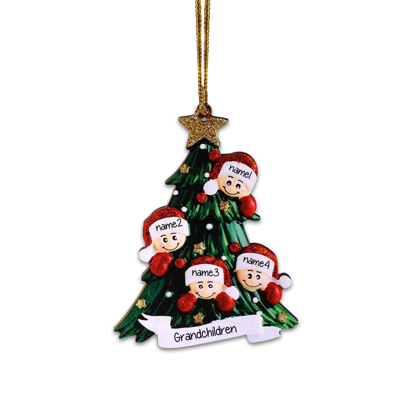 Christmas Decoration Custom Christmas Tree Ornament - handmade