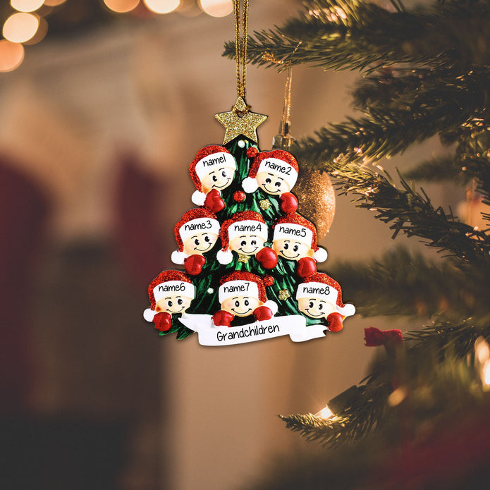 Christmas Decoration Custom Christmas Tree Ornament - handmade