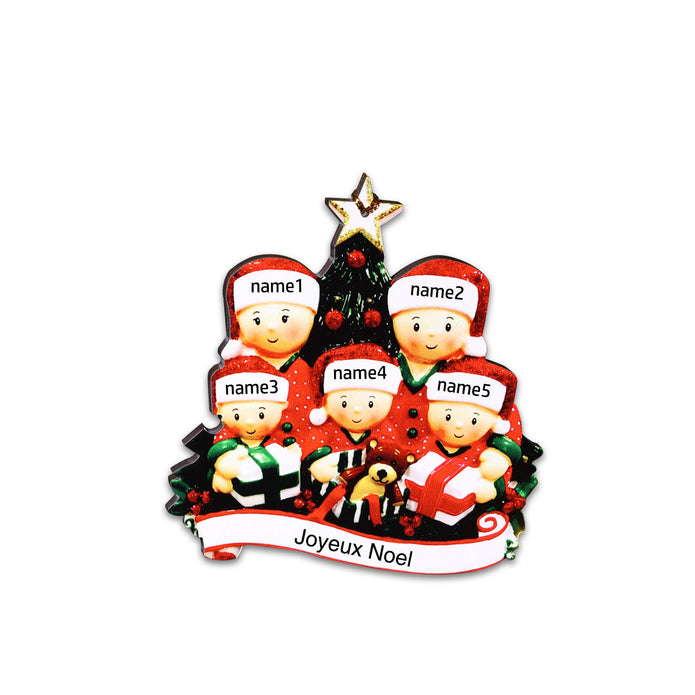 Custom Christmas Tree Ornament - handmade