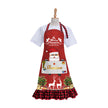 Custom Name Christmas Apron - handmade