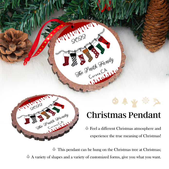 Personalised Photo Christmas Ornament - handmade