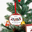 Personalised Photo Christmas Ornament - handmade