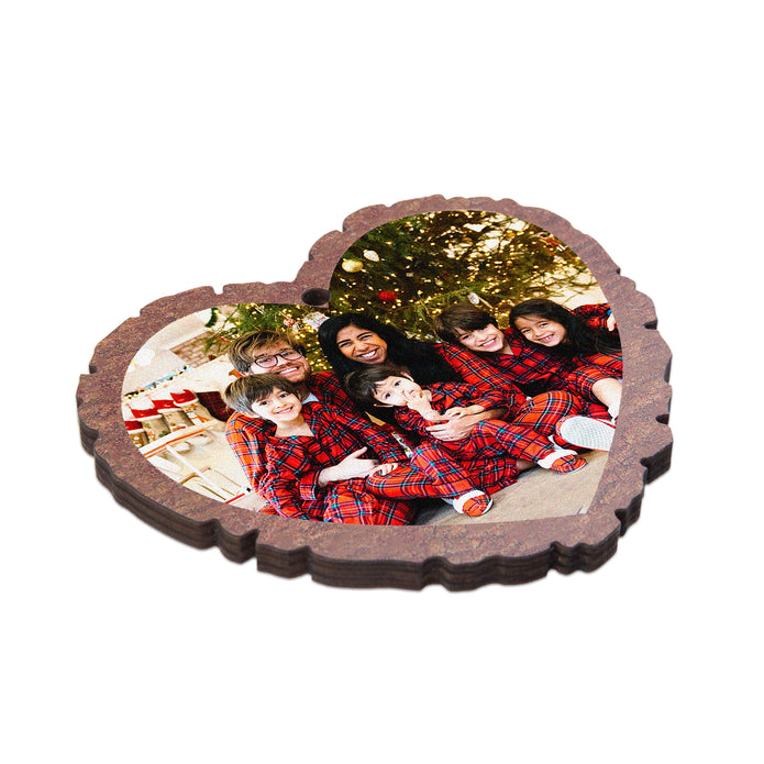 Christmas Decoration Custom Photo Ornament - handmade