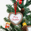 Christmas Decoration Custom Photo Ornament - handmade