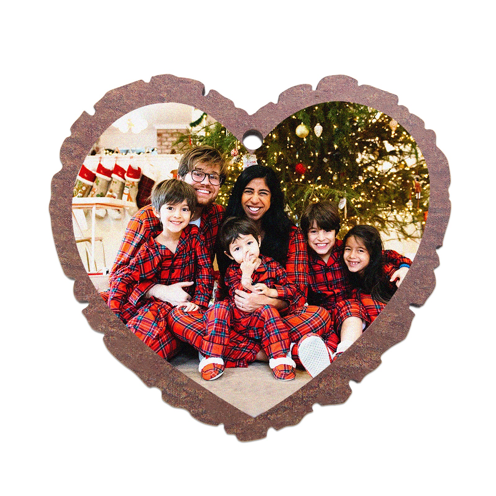 Christmas Decoration Custom Photo Ornament - handmade