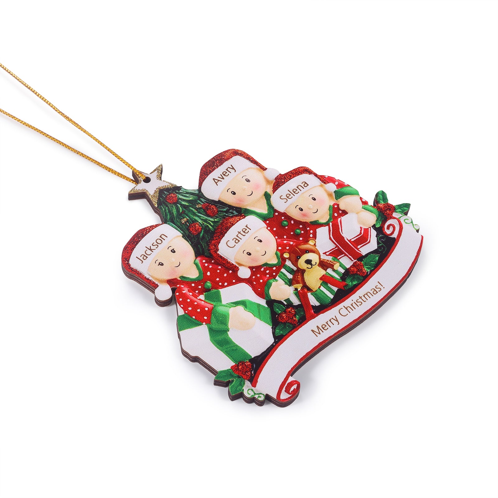 Custom Christmas Pendants - handmade