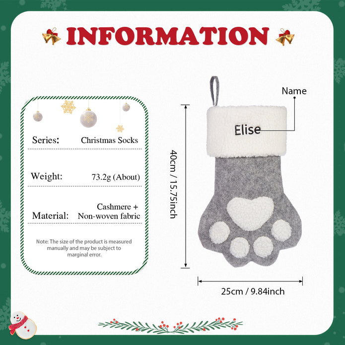 Custom Christmas stockings - handmade