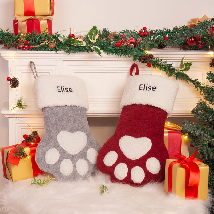 Custom Christmas stockings - handmade